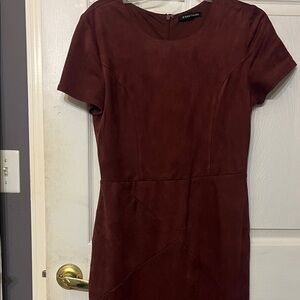 Calvin Klein Burgundy Mini Dress